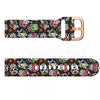 Bracelete em silicone 20mm com caveiras