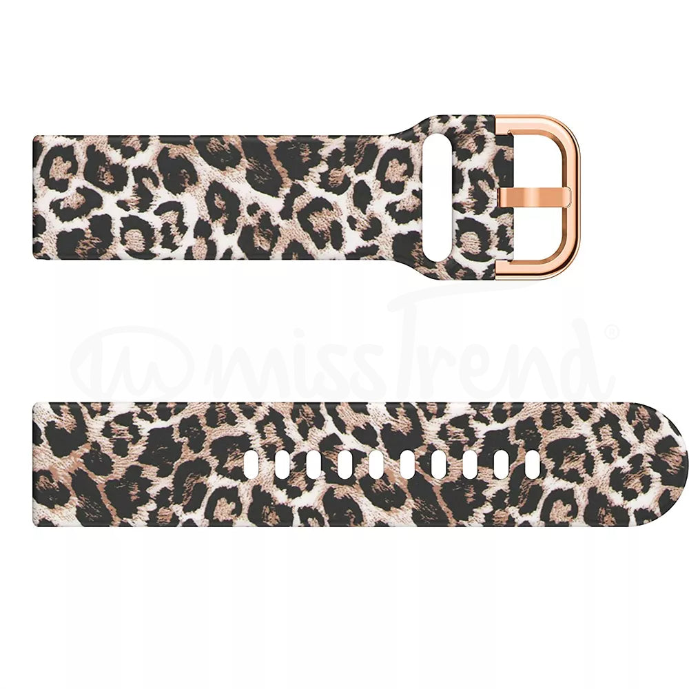 Bracelete em silicone 20mm padrão  tigresa