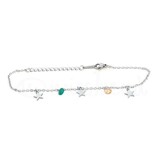 Pulseira com pendentes Estrelas