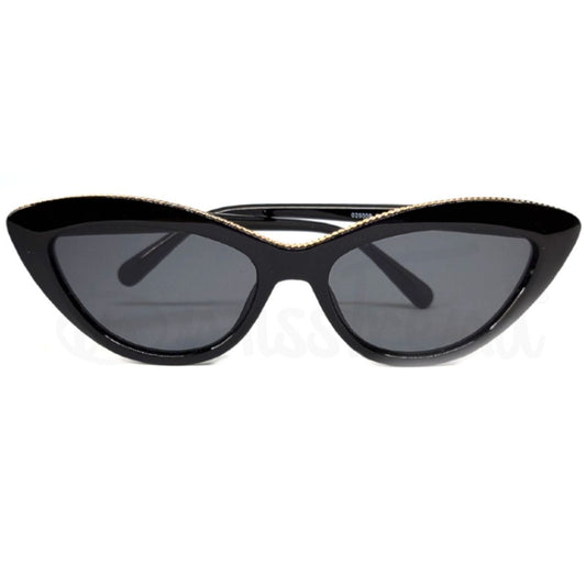 óculos dazzle cat eyes preto