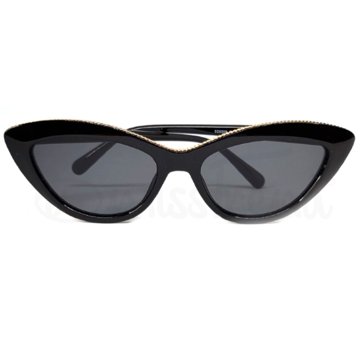 óculos dazzle cat eyes preto