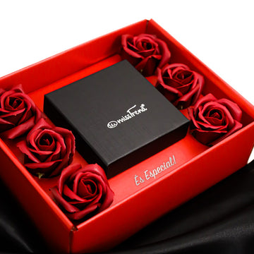 Embrulho Especial c/Rosas Perfumadas