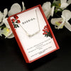Pulseira com Mensagem Querida
