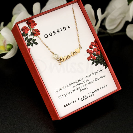 Pulseira com Mensagem Querida