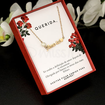 Pulseira com Mensagem Querida