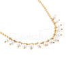 Colar Dazzling pearl em Aço