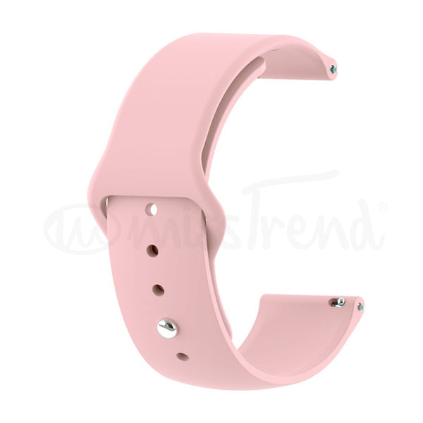 Bracelete de silicone para smartwatch 20mm