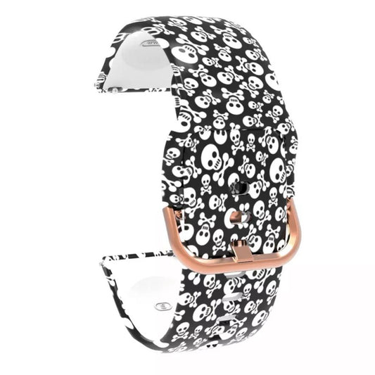 Bracelete em Silicone - Skull