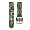Bracelete em Silicone - Camuflada Verde