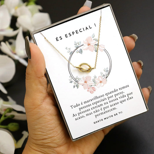 Colar com Mensagem És Especial