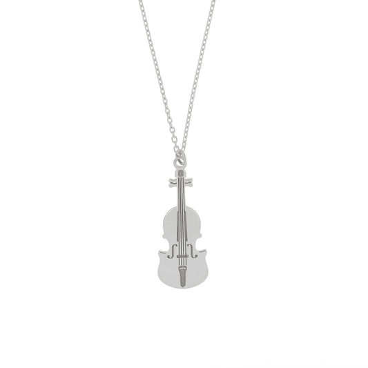 Colar Violino em Prata S925