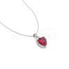 Colar Red Heart Semi Joia