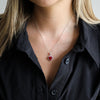 Colar Red Heart Semi Joia