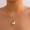 Colar Gota em Aço