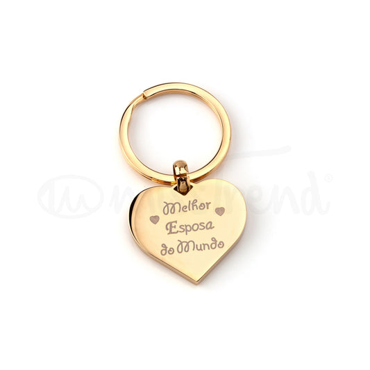 Porta Chaves melhor esposa do mundo em dourado