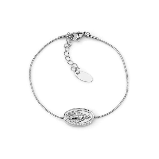 Pulseira Santo em Aço