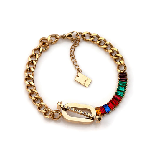 Pulseira Cidália em Aço