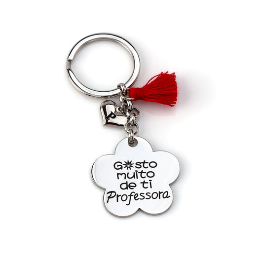 porta chaves gosto muito de ti professora