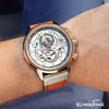 Relógio curren leather s camel