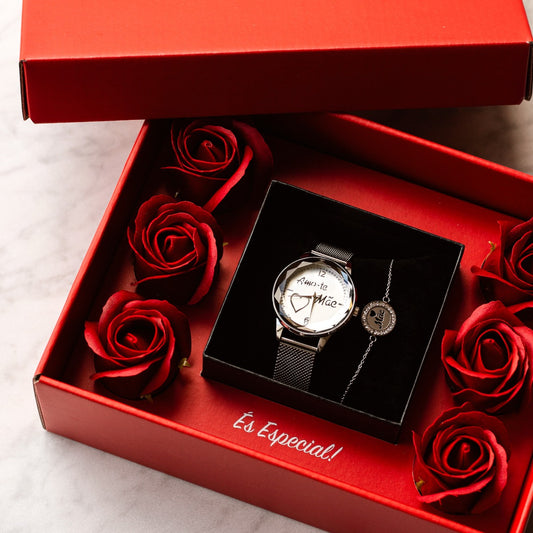 Conjunto Mãe és Especial c/Rosas Perfumadas