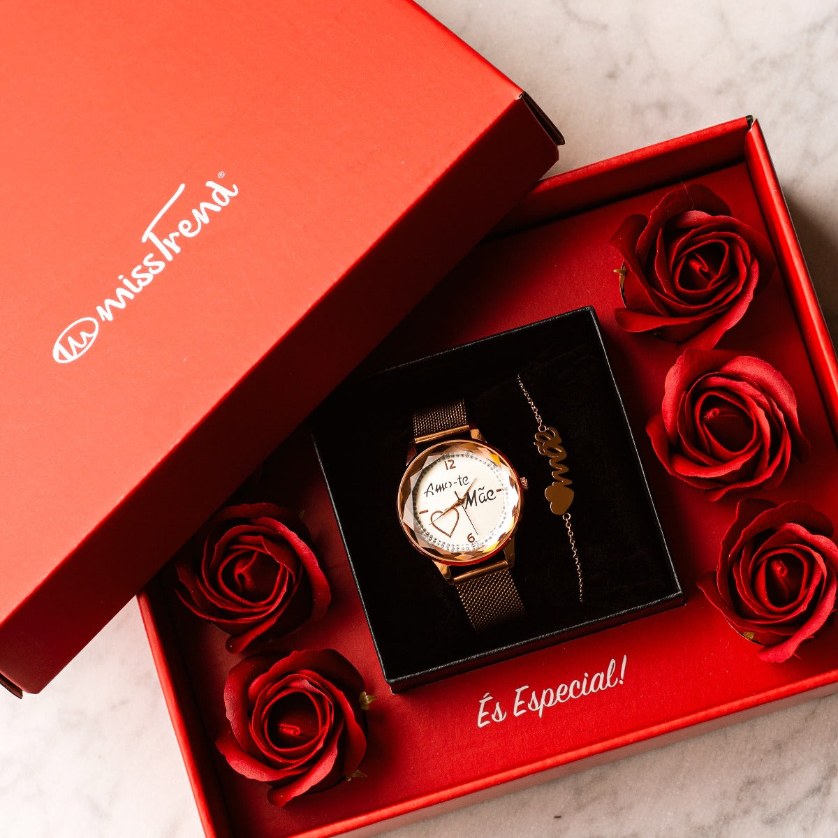 Conjunto Mãe és Especial c/Rosas Perfumadas