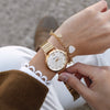 Relógio Amo-te Elegance em Aço + Oferta Pulseira