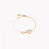 Pulseira Diamond Heart c/Zircônias em Aço