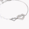 Pulseira Diamond Heart c/Zircônias em Aço