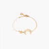 Pulseira Diamond Moon c/Zircônias em Aço