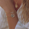 Pulseira Mãe Núcleo em Aço