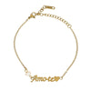 Pulseira Amo-te Pearls em Aço