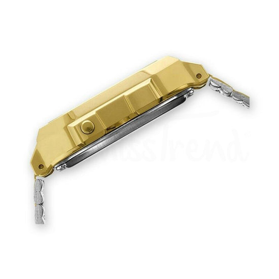 Relógio Casio A168WG-9WDF Retrô Dourado