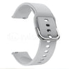 Bracelete em Silicone c/ Fivela 20mm