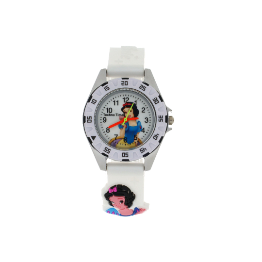 Relógio de Criança Snow White em Silicone